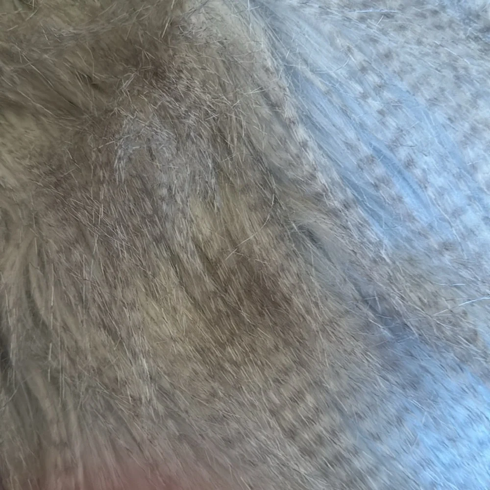 Brandon Thomas Silver Faux Fur Vest_16